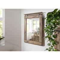 Spiegel Mango 60x8x100 whitewash lackiert RAILWAY 363 von Massivmoebel24