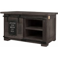 Truhe Mango 76x51x46 grau lackiert RAILWAY 234 Truhe Mango 76x51x46 grau lackiert RAILWAY 234 von Massivmoebel24