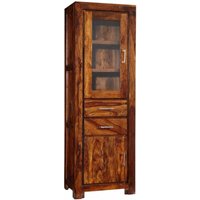 Vitrine Sheesham 60x40x180 life honey lackiert METRO LIFE 106 Vitrine Sheesham 60x40x180 life honey lackiert METRO LIFE 106 von Massivmoebel24