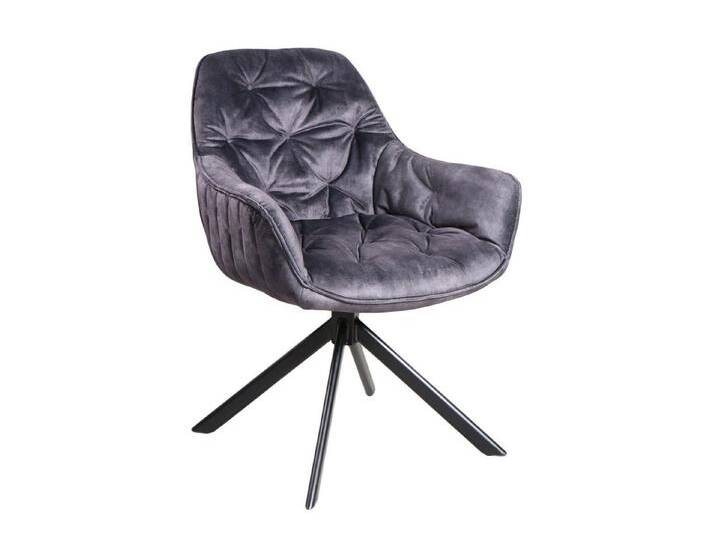 massivum Esszimmerstuhl 2er Set Stuhl Carlton Grau, grau schwarz von Massivum