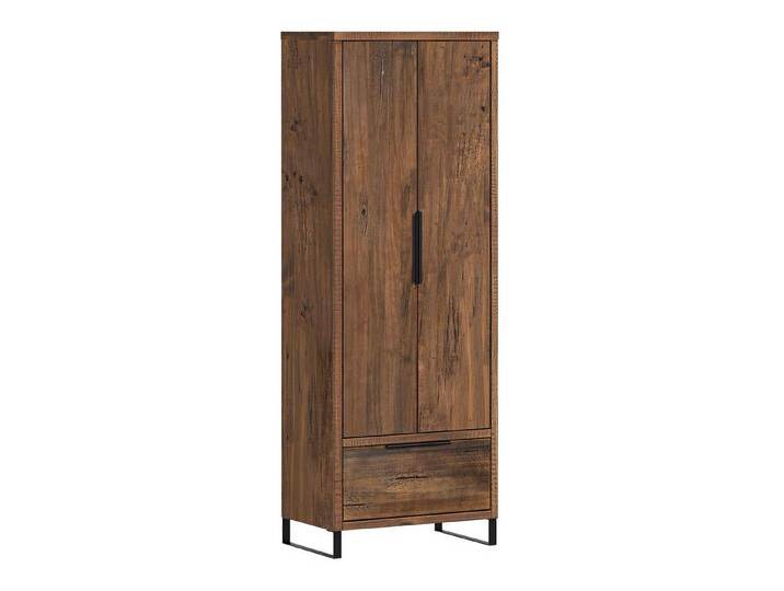 massivum Kleiderschrank Sydney Pinie Schrank Flurmöbel rustikal Massivholz (1-St), braun von Massivum