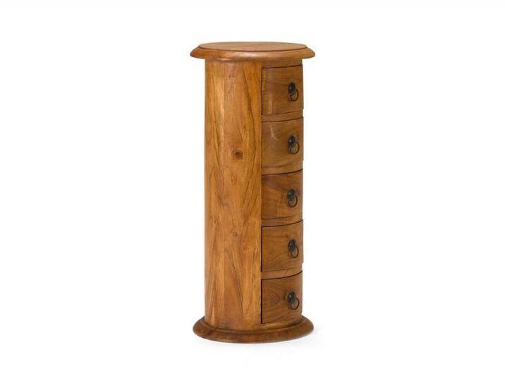 massivum Kommode Rundschrank Texas natur (1 St), beige von Massivum
