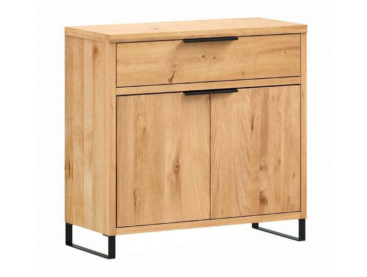 massivum Kommode Sydney Wildeiche Flurkommode Massivholz (1 St), braun von Massivum