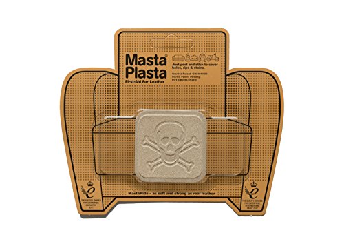 MastaPlasta BEIGE Selbstklebende Wildleder Reparatur Pflaster. Wählen Sie Größe/Design. Erste Hilfe für Sofas, Autositze, Handtaschen, Jacken usw. von MastaPlasta