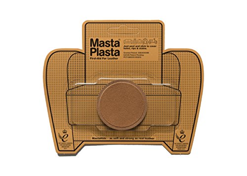 MastaPlasta Selbstklebende Premium-Reparaturflicken aus Wildleder, für Sofas, Autositze, Taschen und mehr, zum Aufkleben, Kreis 5cm x 5cm von MastaPlasta