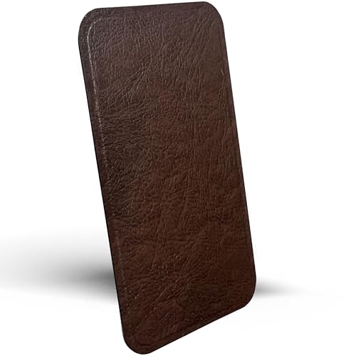 MastaPlasta Selbstklebende Premium Leder Reparatur Patch - Mittelbraun Leder - 20cm x 10cm. Sofortige Polsterung Qualität Patch für Sofas, Autositze, Jacken, DIY von MastaPlasta