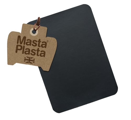 MastaPlasta Sofortig Leder-Reparaturflicken, selbstklebend - Schwarz - XL: 28 x 20 cm. Erste Hilfe für Sofas, Autositze. Reparieren Sie Löcher, Risse, Verbrennungen, Flecken… von MastaPlasta