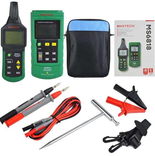 MGL MASTECH MS6818 Network cable tester Portable Professional Wire & Cable Testers Wire Cable Tracker Metal Pipe Locator Detektor Tester Line Tracker(MS6818) von Mastech