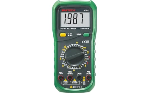 MGL Mastech MY61 MY60 MY62 MY63 MY64 MY65 MY68 MY6243 AC/DC Professional Multimeter Electric Handheld Tester Meter Digital Multimeter Voltmeter Pocket Multimeter(MY65) von Mastech