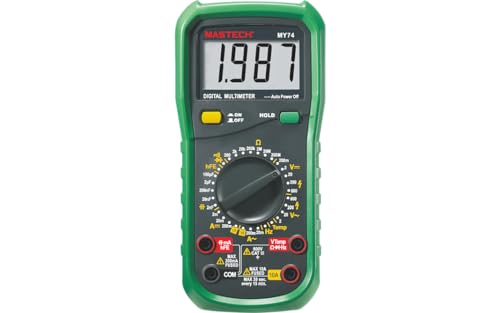 Mastech Multimeter MY74 Digital Voltmeter Pocket Multimeter AC/DC Professional hFE Tester Electric Handheld Tester Meter Mastech Multimeter MY74 Digital Voltmeter Pocket Multimeter AC/DC Professional hFE Tester Electric Handheld Tester Meter von Mastech