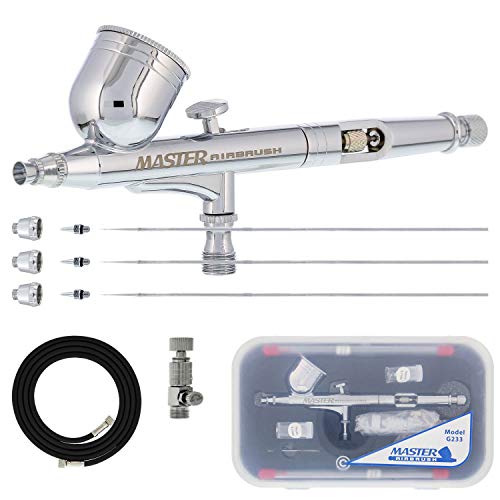 Master Airbrush Brand G233-SET Multi-Purpose Precision Dual-Action Gravity F... by Master Airbrush von Master Airbrush