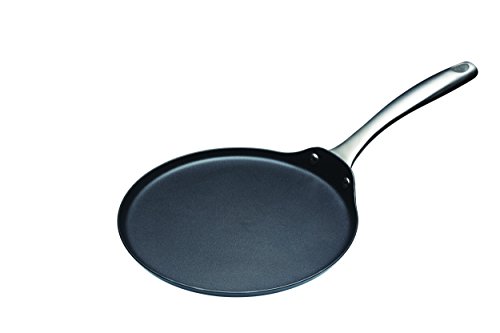 MasterClass Carbon stahl Antihaft-Induktionspfanne für Crêpes und Pfannkuchen, 24 cm von Master Class