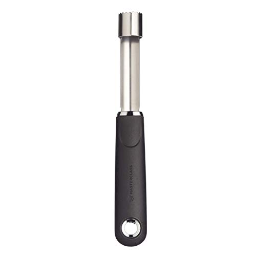 MasterClass Apfelentkerner, Soft-Grip Apfelentkerner mit Edelstahl, 19cm, schwarz, kardiert von Master Class