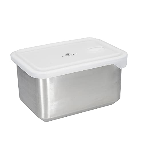 MasterClass All-in-One-Edelstahlbehälter mit Deckel, backofen-, gefrierschrank- und mikrowellenfest - 2,7 l von Master Class