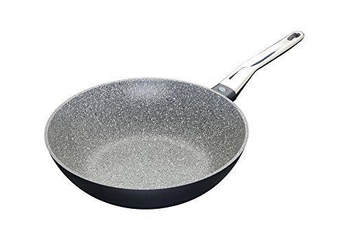 MasterClass Cast Wok, Aluminium, Induktionsgeeignet, Antihaftbeschichtet, 49 cm x 28 cm x 11,5 cm von Master Class