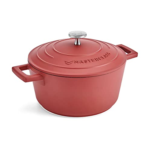 MasterClass Gussaluminium-Auflaufform, rot, 20 cm, 2,5 Liter, Geschenkverpackung von Master Class