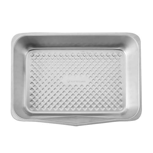MasterClass Recycled Aluminium Bratpfanne, große Bratpfanne für den Ofen mit Ausgießer, 40x29cm | Hervorragende Wärmeverteilung & verwindungssteif MasterClass Recycled Aluminium Bratpfanne, große Bratpfanne für den Ofen mit Ausgießer, 40x29cm | Hervorragende Wärmeverteilung & verwindungssteif von Master Class