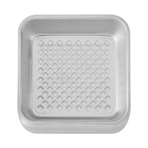 MasterClass Recycled Aluminum Square Cake Tin, Kuchenform zum Backen, Brownie Form, 23cm | Superior Heat Distribution & Warp Resistant von Master Class