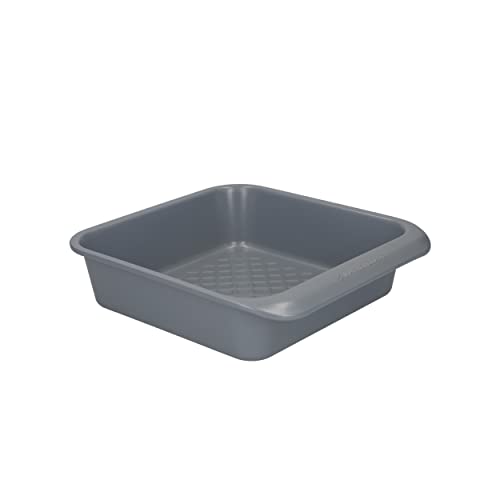 MasterClass Smart Ceramic rechteckiges Backblech, mit robuster Antihaftbeschichtung, Karbonstahl, stapelbares Kuchenblech/Bratblech, 23cm x 23 cm MasterClass Smart Ceramic rechteckiges Backblech, mit robuster Antihaftbeschichtung, Karbonstahl, stapelbares Kuchenblech/Bratblech, 23cm x 23 cm von Master Class