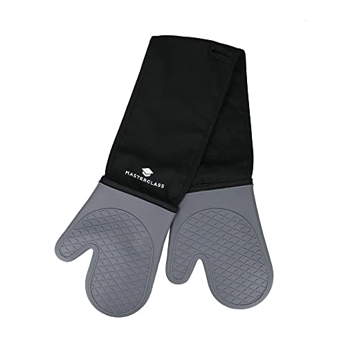 MasterClass Wasserfeste Ofenhandschuhe, extra sicheres Handschuhpaar mit Rutschfester Grifffläche MasterClass Wasserfeste Ofenhandschuhe, extra sicheres Handschuhpaar mit Rutschfester Grifffläche von Master Class