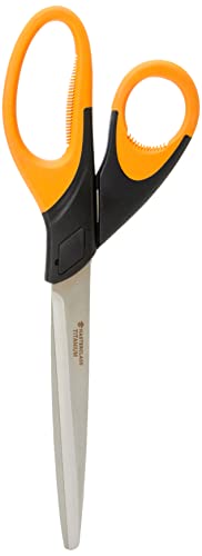 MasterClass Easy Grip Allzweck-Schere, Edelstahl, Orange, 24.4 x 8.8 x 1 cm von Master Class