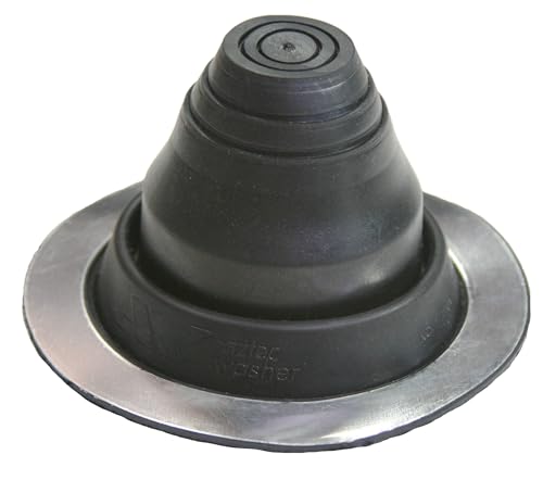 Flexibler Dachdurchgang Dichtung EPDM Kragen gegen Wassereintritt Temperaturbeständig Kaminschutz Rohre Kabel Paneele Universal #1 (0-47mm) (Universal #1) (Universal #2) von Master Flash