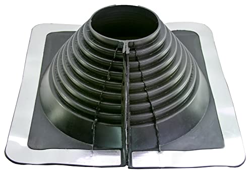 MASTER FLASH Dachdurchdringung zum Schutz Gegen das Eindringen von Wasser Rohrmanschette Dachdurchführung Rohrdurchführung Dichtungsflansch für Blechdachdeckungen Epdm No. 2 101-228mm von Master Flash