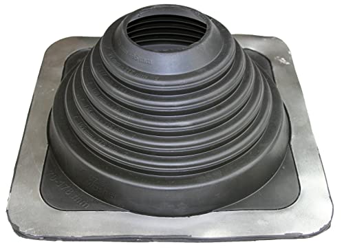MASTER FLASH Dachdurchdringung zum Schutz Gegen das Eindringen von Wasser Rohrmanschette Dachdurchführung Rohrdurchführung Dichtungsflansch für Blechdachdeckungen Epdm No. 4 69-177mm von Master Flash