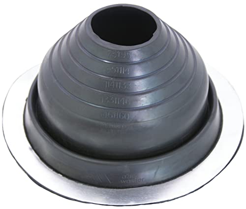 Flexible Dachdurchführung EPDM-Dichtung Manschette gegen eindringendes Wasser Schutz an Schornsteinen Rohre Kabel Paneele Dachdurchführung MASTER FLASH Universal No. 4 von Master Flash