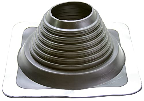 MASTER FLASH Dachdurchdringung zum Schutz Gegen das Eindringen von Wasser Rohrmanschette Dachdurchführung Rohrdurchführung Dichtungsflansch für Blechdachdeckungen Epdm No. 6 121-254mm von Master Flash