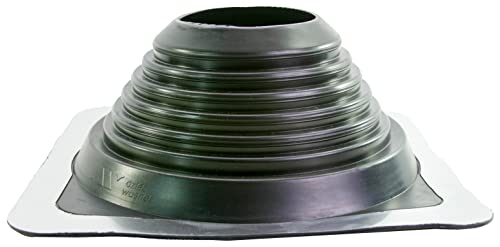 MASTER FLASH Dachdurchdringung zum Schutz Gegen das Eindringen von Wasser Rohrmanschette Dachdurchführung Rohrdurchführung Dichtungsflansch für Blechdachdeckungen Epdm No. 7 152-279mm von Master Flash