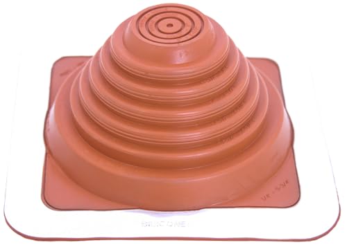 Silikon Dachdurchlass |Temperaturbeständig bis 260°C| flexibler Dachflansch für Rohre und Leitungen Standard #3 von Master Flash