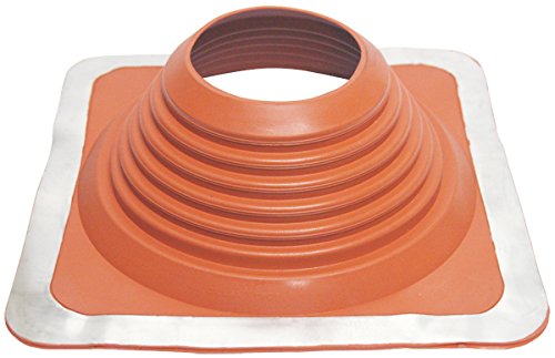 Silikon Dachdurchlass |Temperaturbeständig bis 260°C| flexibler Dachflansch für Rohre und Leitungen Standard #8 von Master Flash
