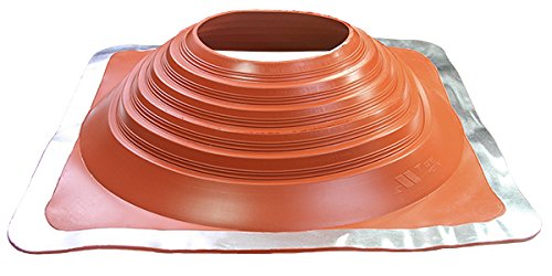 Silikon Dachdurchlass |Temperaturbeständig bis 260°C| flexibler Dachflansch für Rohre und Leitungen Standard #9 von Master Flash