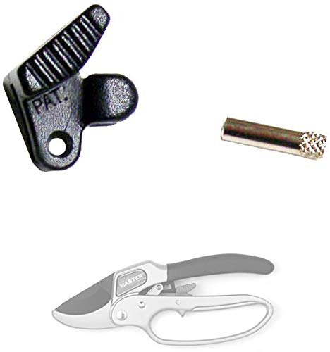 MASTER GARTEN Master Verschluss Kippverschluss schwarz mit Bolzen/Original Ersatzteil Ratschenschere Deluxe Art-Nr 00010 / XtremCut Rachet R1 von MASTER GARTEN