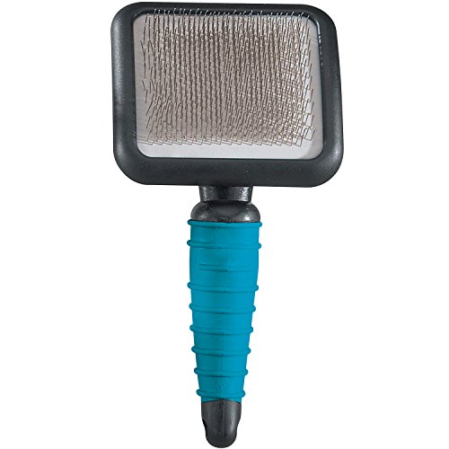Master Grooming Tools Ergonomische Zupfbürste – geformte Bürsten für Hunde – groß, 10,2 x 8,9 cm von Master Grooming Tools