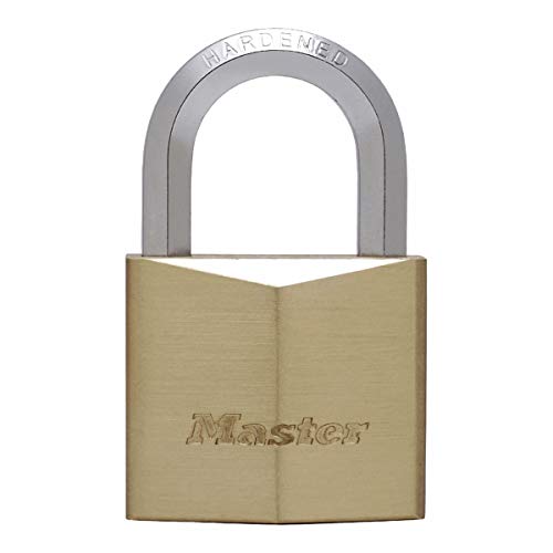 MASTER LOCK 1155EURD VORHÄNGESCHLOSS 50MM VOLLMESSING HEXAGONALER BÜGEL von Master Lock