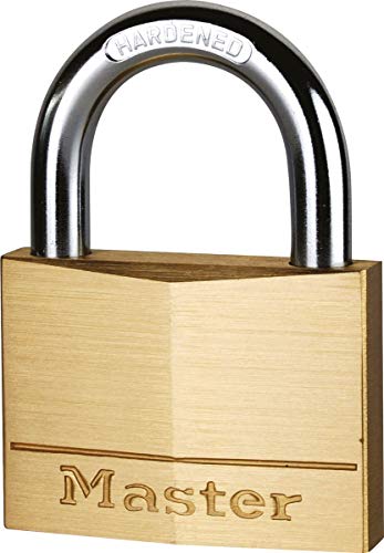 MASTER LOCK 120EURD VORHÄNGESCHLOSS 20MM VOLLMESSING STAHLBÜGEL 11MM MASTER LOCK 120EURD VORHÄNGESCHLOSS 20MM VOLLMESSING STAHLBÜGEL 11MM von Master Lock