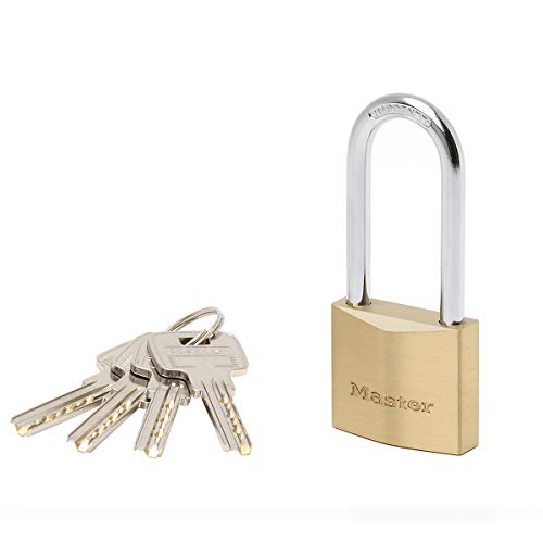 MASTER LOCK 2940EURDLH Vorhängeschloss 40mm Vollmessing Hohe Sicherheit mit Doppelter Verriegelung Hoher Bügel MASTER LOCK 2940EURDLH Vorhängeschloss 40mm Vollmessing Hohe Sicherheit mit Doppelter Verriegelung Hoher Bügel von Master Lock