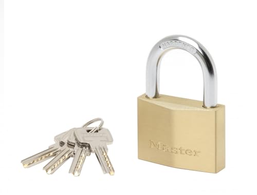 MASTER LOCK 2960EURD Vorhängeschloss 60mm Vollmessing von Master Lock