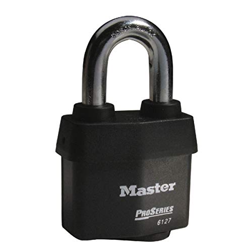 MASTER LOCK Hochsicherheits Wetterfest Padlock [Schlüssel] [Außenbereiche] [CEN Insurance Approved] 6127EURD – Für Transport und Industrielle Anwendung von Master Lock