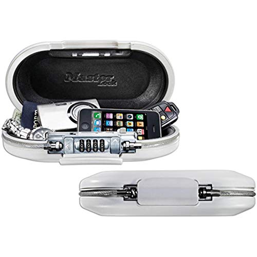 Master Lock Tragbarer Safe für Reisen Safe Space- Zahlenkombination von Master Lock