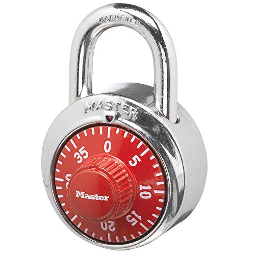 Master Lock 1504D 1-7/8in Combination Lock; Red Dial Padlock by Master Lock Master Lock 1504D 1-7/8in Combination Lock; Red Dial Padlock by Master Lock von Master Lock