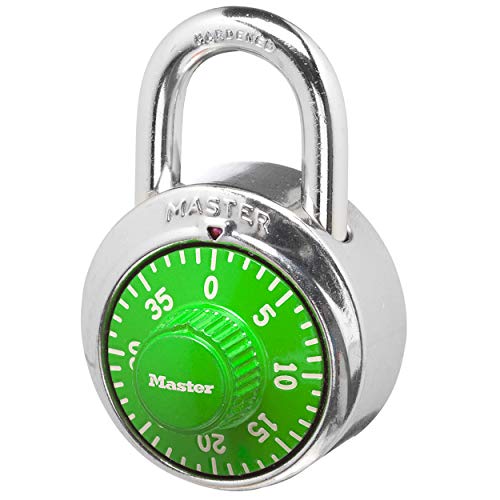 Master Lock 1505D Schließfachschloss Zahlenschloss, Farbe kann variieren, Pack of 1 von Master Lock