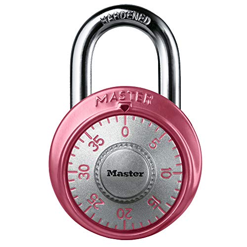 Master Lock 1530DPNK Schließfachschloss Zahlenschloss rosa von Master Lock