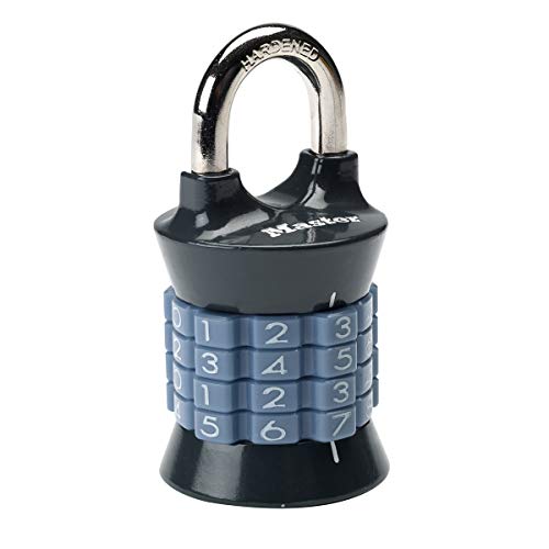 Master Lock 1535EURDCOL Zahlenschloss, Zufällige Farbe, 7,4 x 3,7 x 3,7 cm von Master Lock