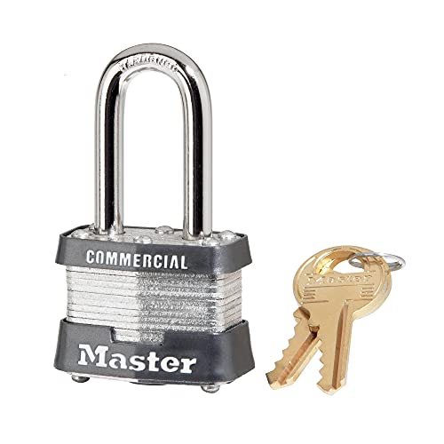 Master Lock 3 Kalf kommerziellen Vorhängeschloss mit Schlüssel, 1–1/2 Zoll von Master Lock