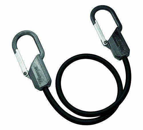 Master Lock 3205EURDAT Gummi-Spannseil mit Karabinerhaken [80 cm langes Spannseil] [Clip-Sicherheitshaken] - Ideal für Camping von Master Lock