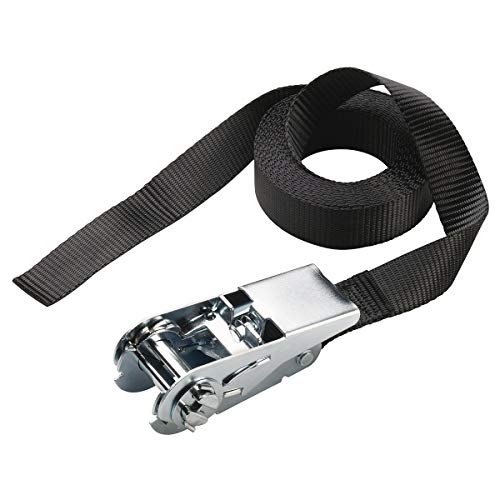 Master Lock 3223EURDAT - Zurrgurt mit Ratsche ohne Haken 2,50m- mit gedrucktem Logo von Master Lock