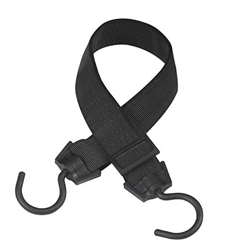 Master Lock 3245EURDAT Gummi-Spannseil mit Giant Rotative Hook [120 cm langes Spannseil] [Giant Rotative Hook] - Ideal zum Transportieren, Verpacken und Sichern von Lasten von Master Lock